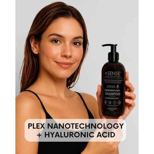 Nanotech Plex Repair Shampoo & Conditioner Set ? Bond Restoration with Hyaluronic Acid, Coconut, Ginger & Q10 ? 2 x 500 ml