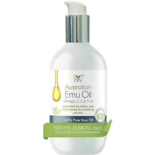 Y-Not Natural Ultra Pure Australian Emu Oil - Luxury, Hospital Grade Emu Oil 100ml | Free Range Aboriginal Omega 3, 6 & 9 Oil - The Ultimate Moisturizer for Skin, Hair, Nails, and Scalp