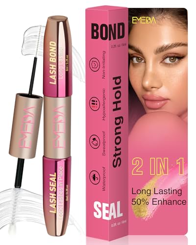 EMEDA 2-in-1 Lash Bond & Seal Glue – 72Hr Hold
