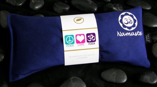 Happy Wraps Navy Cotton Eye Pillows Set of 4 - Hot Cold Stress Relief & Meditation