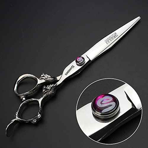 SHARONDS Hair Cutting Scissors Hairdressing Scissors Thinning Scissor Professional Barber Salon Home Shear For Men Women (7-inch 2pc-A)