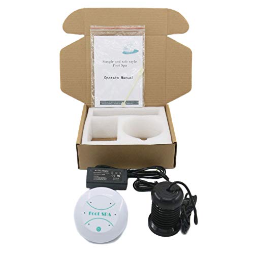 Portable Ionic Foot Spa Detox Foot Bath Machine, Ionic Detox Foot Spa Ion Cleanse for Home Use Spa Club Salon or Holiday Travel Gift US Stock(Tub not Include)