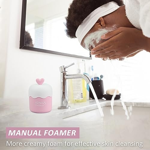 Facial Cleanser Foam Maker – Manual Foamer for Face Wash
