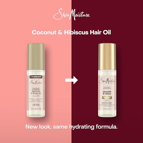 Shea Moisture Coconut & Hibiscus Smooth & Shine Oil 3.3oz