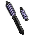 Conair 2-in-1 Hot Air Brush Styler Combo with 1.5" and 1" Attachments