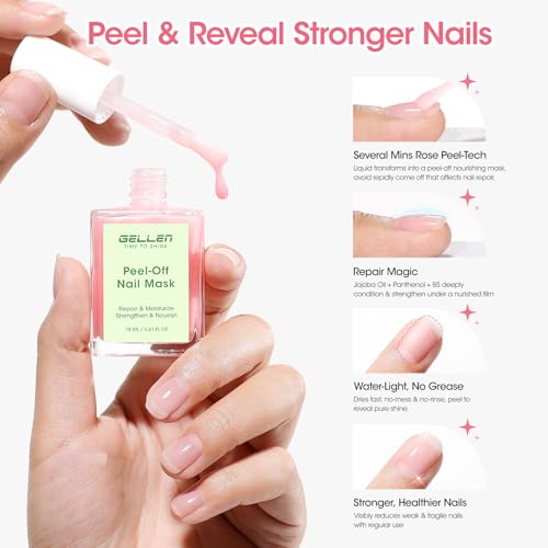 GELLEN Peel-Off Nail Strengthener Mask - Air Dry Repair