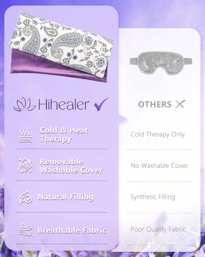Lavender Weighted Eye Pillow for Sleep & Headache Relief