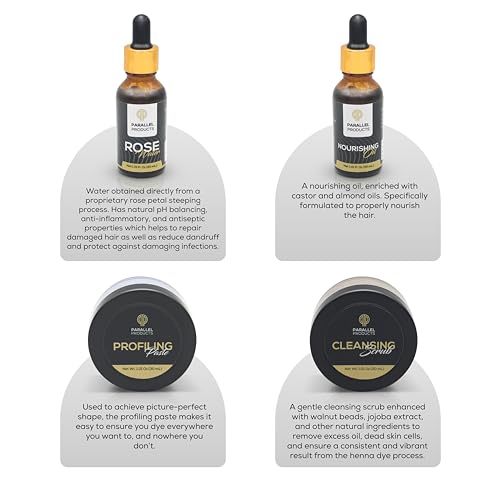 Parallel Products Henna Hair Color Kit - Professional Spot Coloring