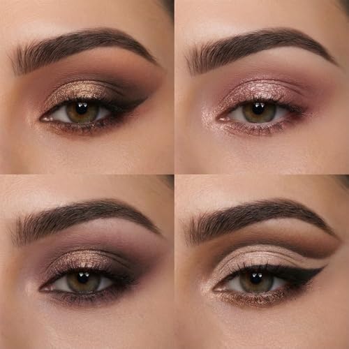 Erinde 9-Color Nude Eyeshadow Palette with Mirror