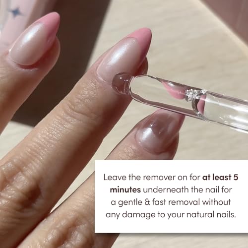 Glamnetic Press-On Nail Remover Serum - Gentle Acetone-Free Formula (30ml)