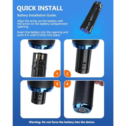 Upgraded 2500mAh Replacement Lithium-ion Battery for FXBB24,Compatible with BaBylissPRO all FXONE tools,w/LED Indicator & Quick Release Button,Long-Lasting Power for Cordless Clippers (2 Packs)