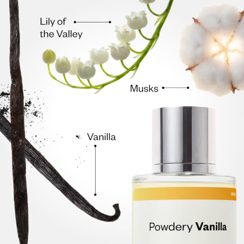 Powdery Vanilla Eau de Parfum - Long-Lasting Unisex Fragrance | 1.7 fl oz