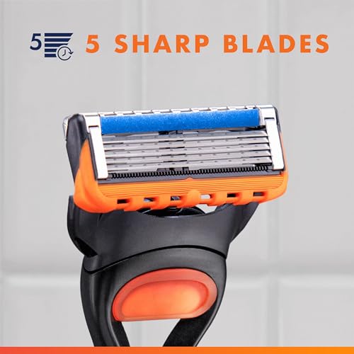 Gillette Fusion5 Men's Razor with 4 Blade Refills