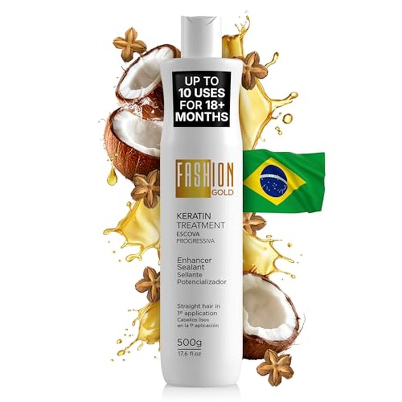Fashion Gold Brazilian Keratin Hair Treatment - Formaldehyde-Free