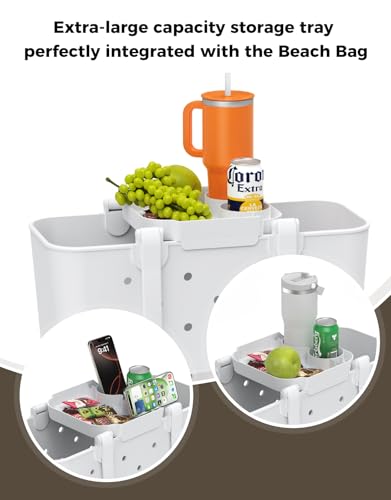 Beach Bag Tray for Bogg Bag & Simple Modern – Cup Holder