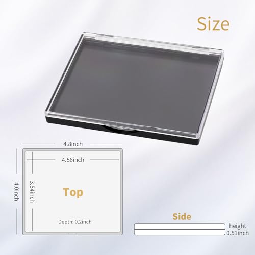 Magnetic Makeup Palette with Clear Top - DIY Eyeshadow Storage