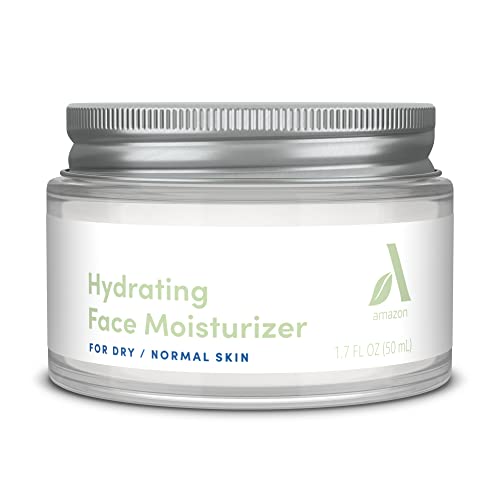 Amazon Aware Hydrating Face Moisturizer, Vegan, Formulated without Fragrance, Dry to Normal Skin, 1.7 fl oz