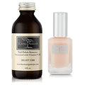 Karma Organic Nail Polish Remover & Nail Deep Nutrition Bundle ? Natural Unscented Nail Polish Remover (4FL-Oz) Deep Nutrition Nails Strengthener Nail Treatment (0.43FL-Oz)