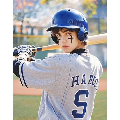 Breathable Eye Black Stickers for Men Women, Sports Face Eyeblack Sticker for Football Baseball Softball Themed Party Birthday Party Supplies (M1 120 Pairs)