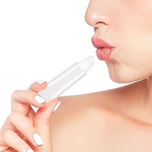 100 Pcs 10ml Clear Empty Lip Gloss Tubes Refillable