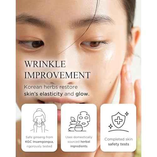 Bon Yeon Jin Korean Red Ginseng Face Essence Serum Gift Set - Anti-Aging Deep Hydration Nourishing Wrinkle Improvement with Ceramide Adenosine for Resilient Skin, 1.69 fl.oz.