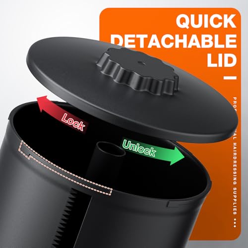 Neck Strip Dispenser for Salon – Black Barbershop Neck Strip Holder