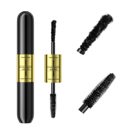 Fiber-Infused Mascara with Tiny Fibers for Volume & Length