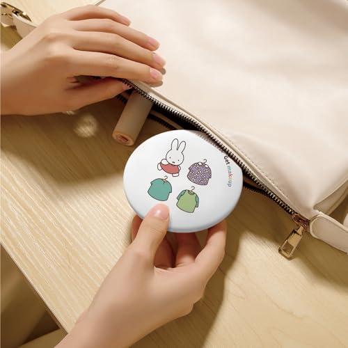 Miffy LED Makeup Mirror with 1x/10x Magnification & Light
