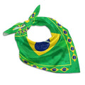 Patriotic Flag Bandana 25x25 - Versatile Scarf for Head, Neck & Hair