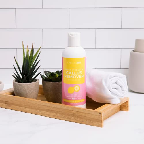 Cacee Foot Callus Remover Gel with Tea Tree Oil & Lemon Scent - 8oz
