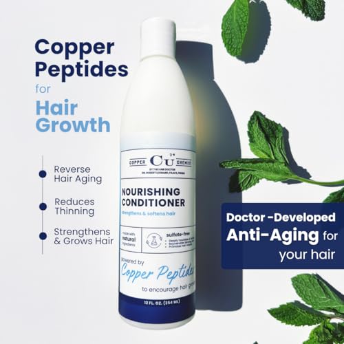 Copper Peptide Hair Thickening Conditioner for Thinning, Damaged Hair