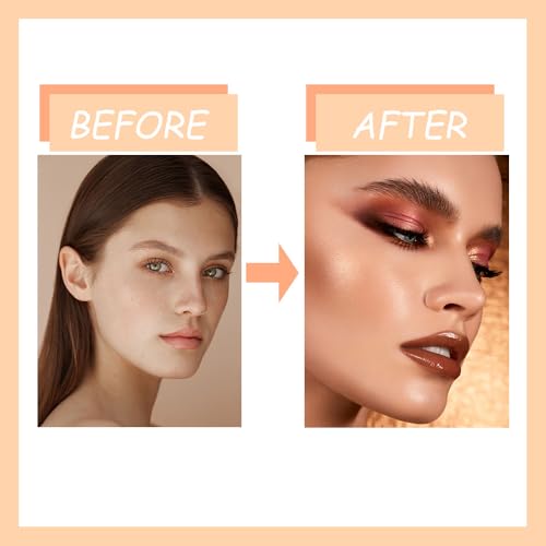 8-Color Nude Eyeshadow Palette | Pigmented Blendable Makeup