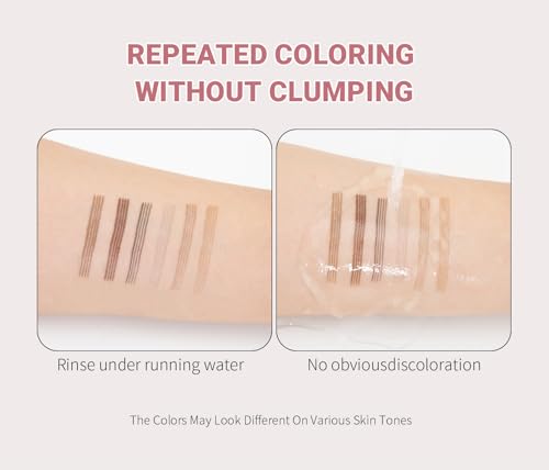Microblading Eyebrow Pencil 4-Tip - Waterproof Dark Brown