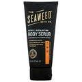 The Seaweed Bath Co. Detox Exfoliating Body Scrub, Refresh Scent (Orange, Eucalyptus & Cedar), with French Clay & Coffee Extract, 6 Oz