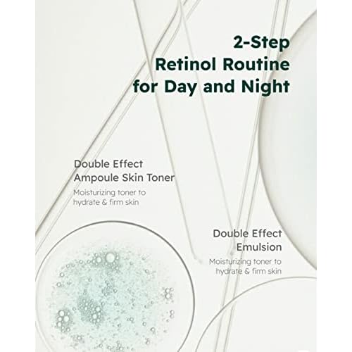 ISA KNOX AGE FOCUS PRIME Double Effect Ampoule Toner, PRIME Wrinkle For All Serum & PRIME Eye For All Cream (177 ml/5.99 fl oz) - Korean Skin Care by LG Beauty. Daytime Retinol.