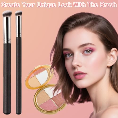 4-in-1 Eye & Cheek Palette with Brushes | Eyeshadow, Blush, Highlighter