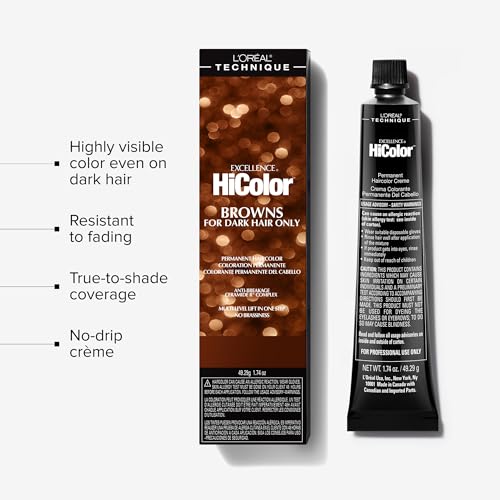 L'Oréal HiColor Permanent Hair Color for Dark Hair