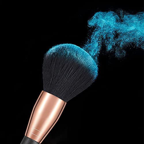 AirWos¢ç 14 Pcs Professional Makeup Brush Set with Case - Synthetic Foundation, Powder, Eyeshadow, Concealer Brushes with Pearl Flash Handles