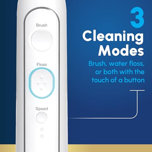 Waterpik Sonic-Fusion 2.0 Professional White Electric Toothbrush & Water Flosser