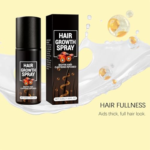 Hair Growth Spray with Biotin & Caffeine for Thicker Hair