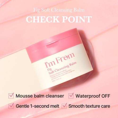 I'm From Fig Cleansing Balm - Makeup & Sunscreen Remover for All Skin Types