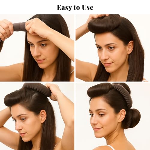 Kafteri Heatless Hair Curlers Set - Soft Flexi Rods for Overnight Styling, No Heat Needed, Natural Waves for Women