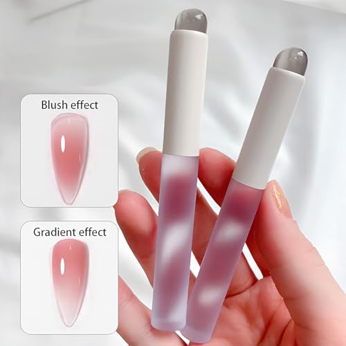 Silicone Lip Brush - Round Head Makeup Applicator Tool