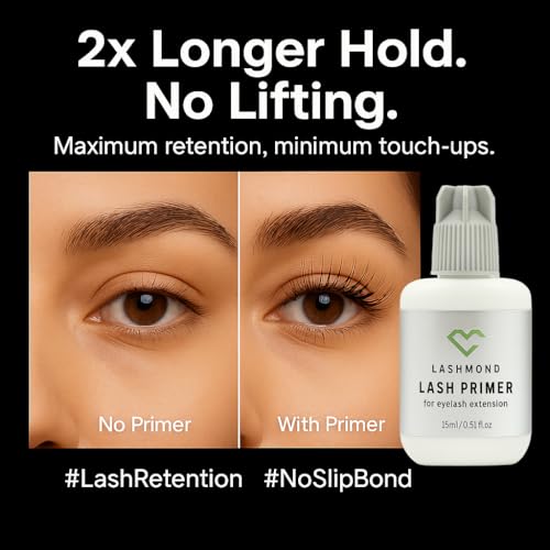 Eyelash Extension Primer 15 ml Natural Oil Cleanser and Fastens Lash Adhesive Bonding- Ideal Pretreatment for individual Lash Extension
