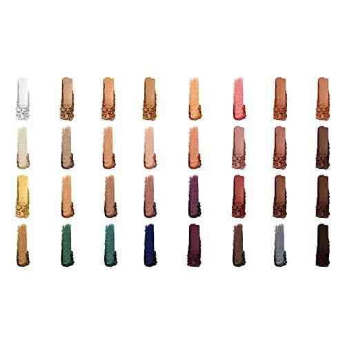 wet n wild Artistry Eyeshadow Makeup 32 Pan Palette, Highly-Pigmented Matte, Shimmer, Metallic Finishes, Long Lasting Builadble & Blendable Formula Cruelty Free & Vegan - Wild Heart