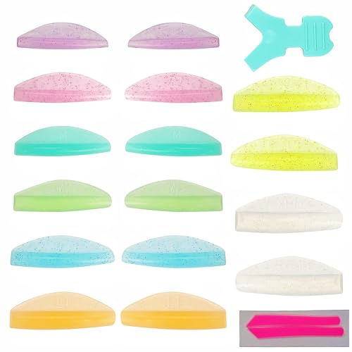 Lash Lift Shields Set - 10 Sizes Silicone Pads for Curl & Lamination