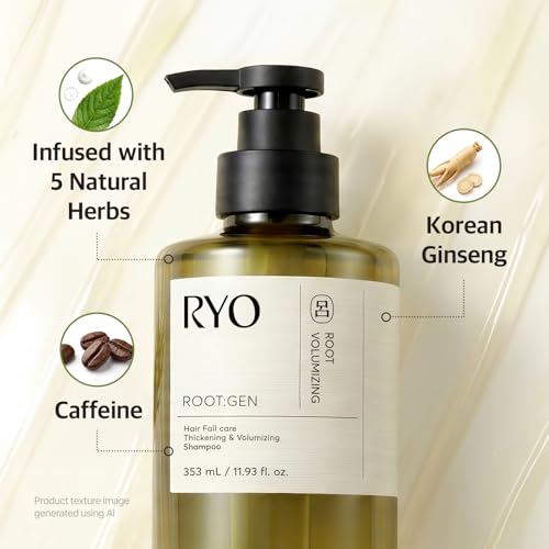 Ryo ROOT:GEN Shampoo for Hair Loss & Breakage | Volumizing