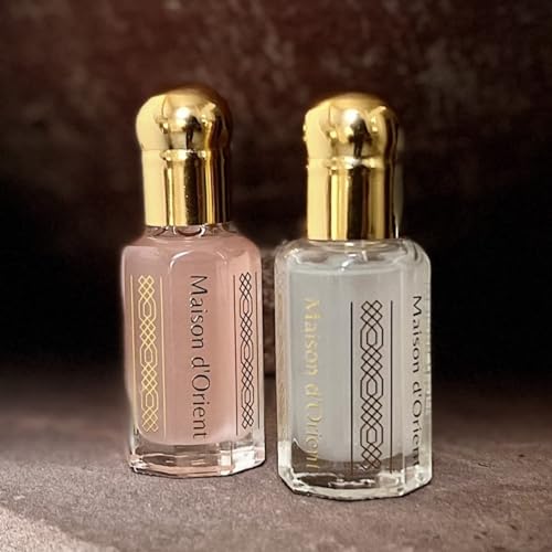 Maison d'Orient Tahara Collection 2x6mL Perfume Oil Set - Pink & White Musk for Women & Unisex