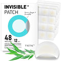 TKTK Pimple Patches, 12 mm Invisible Acne Patches for Face with Salicylic Acid, 0.01cm Extra Thin Outer Edge, Hydrocolloid Zit Patch for Pustule, Whitehead, Cystic Acne Spot, 48 Count