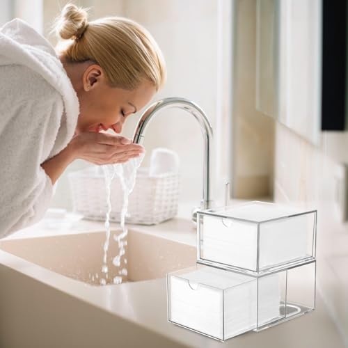 Rainmae 2-Pack Clear Face Towel Holder for XL Towels